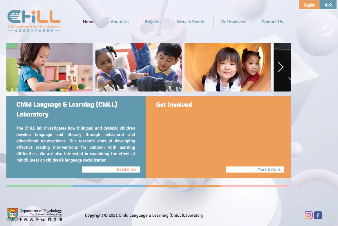 Child Language & Learning (ChiLL)Laboratory