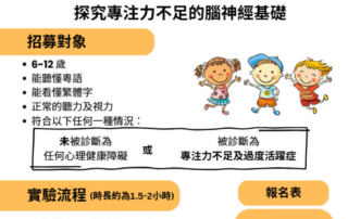 探究專注力不足的腦神經基礎