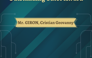 Outstanding Tutor Award 2024-2025