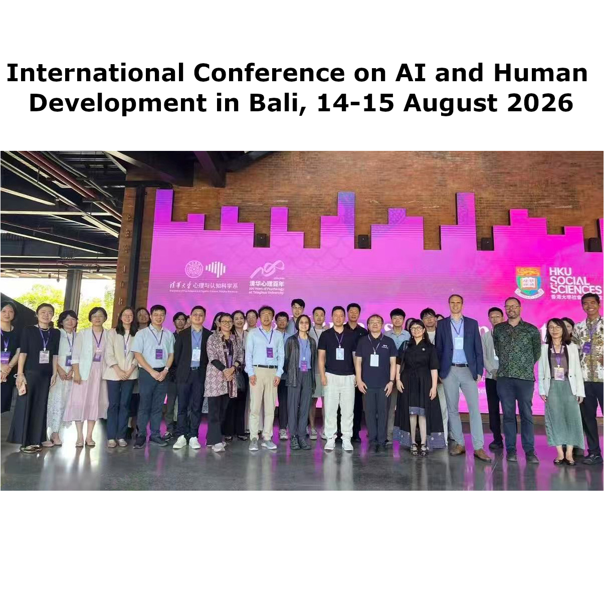 International Conference on AI and Human Development in Bali